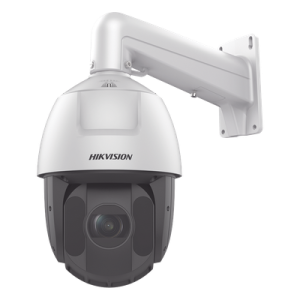 Domo PTZ IP 4 Megapixel / 25X Zoom / 150 mts IR / DARKFIGHTER / Exterior IP66 / WDR 120 dB / Hi-PoE / Entrada y Salida de Audio y Alarmas