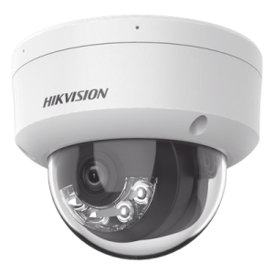 Domo IP 8 Megapixel (4K)/ Lente 2.8 mm / 30 mts IR EXIR / Exterior IP67 / IK10 / WDR 120 dB / PoE / ACUSENSE (Evita Falsas Alarmas) / MicroSD / ONVIF