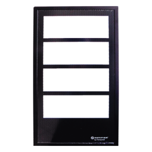 Puerta para Gabinete de 4 Niveles / para Paneles NOTIFIER Serie ONYX / Color Negro